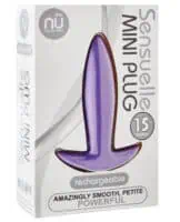 Sensuelle Mini Butt Plug - Purple - Image 3