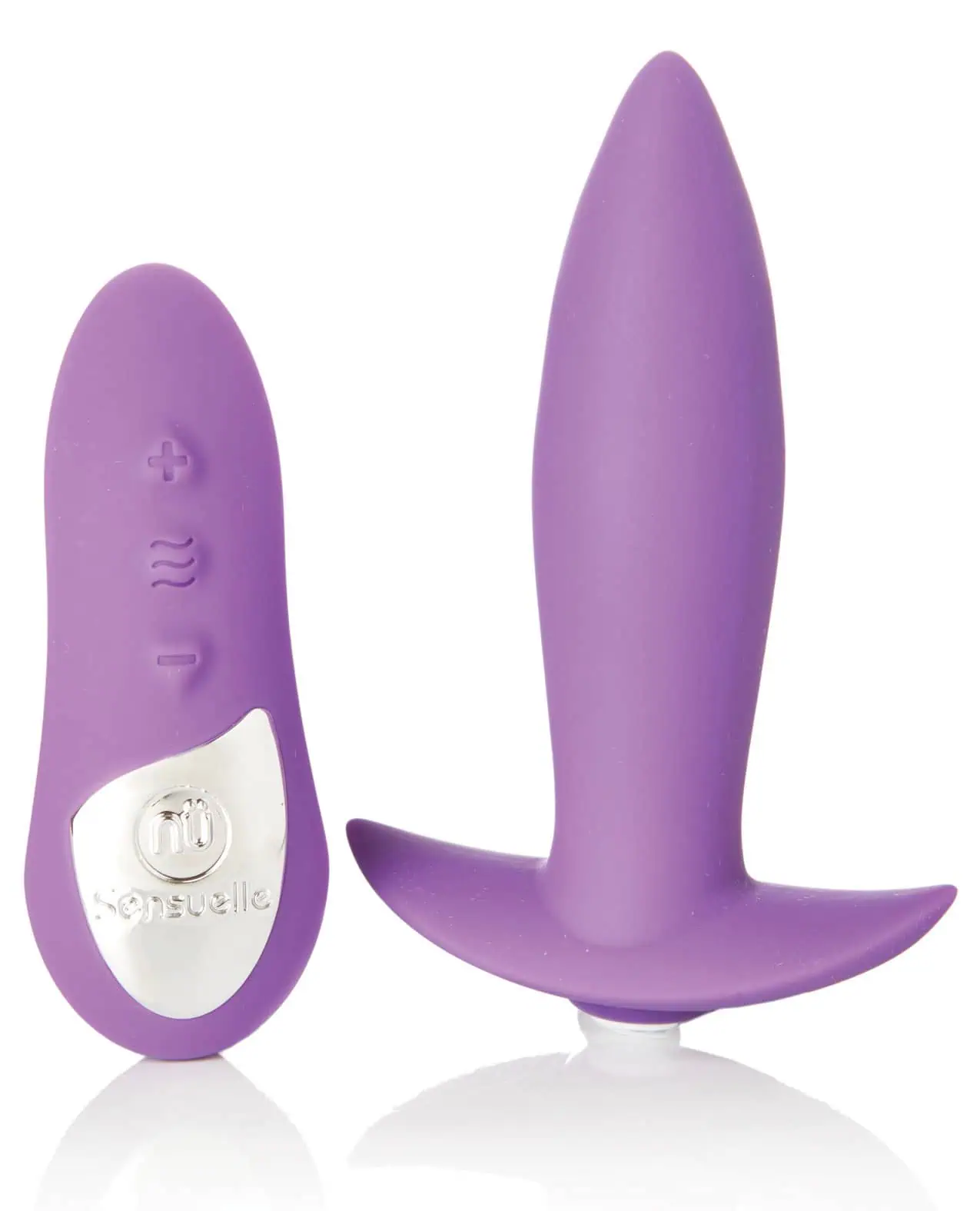 Sensuelle Remote Control Rechargeable Mini Plug - Purple - Image 4