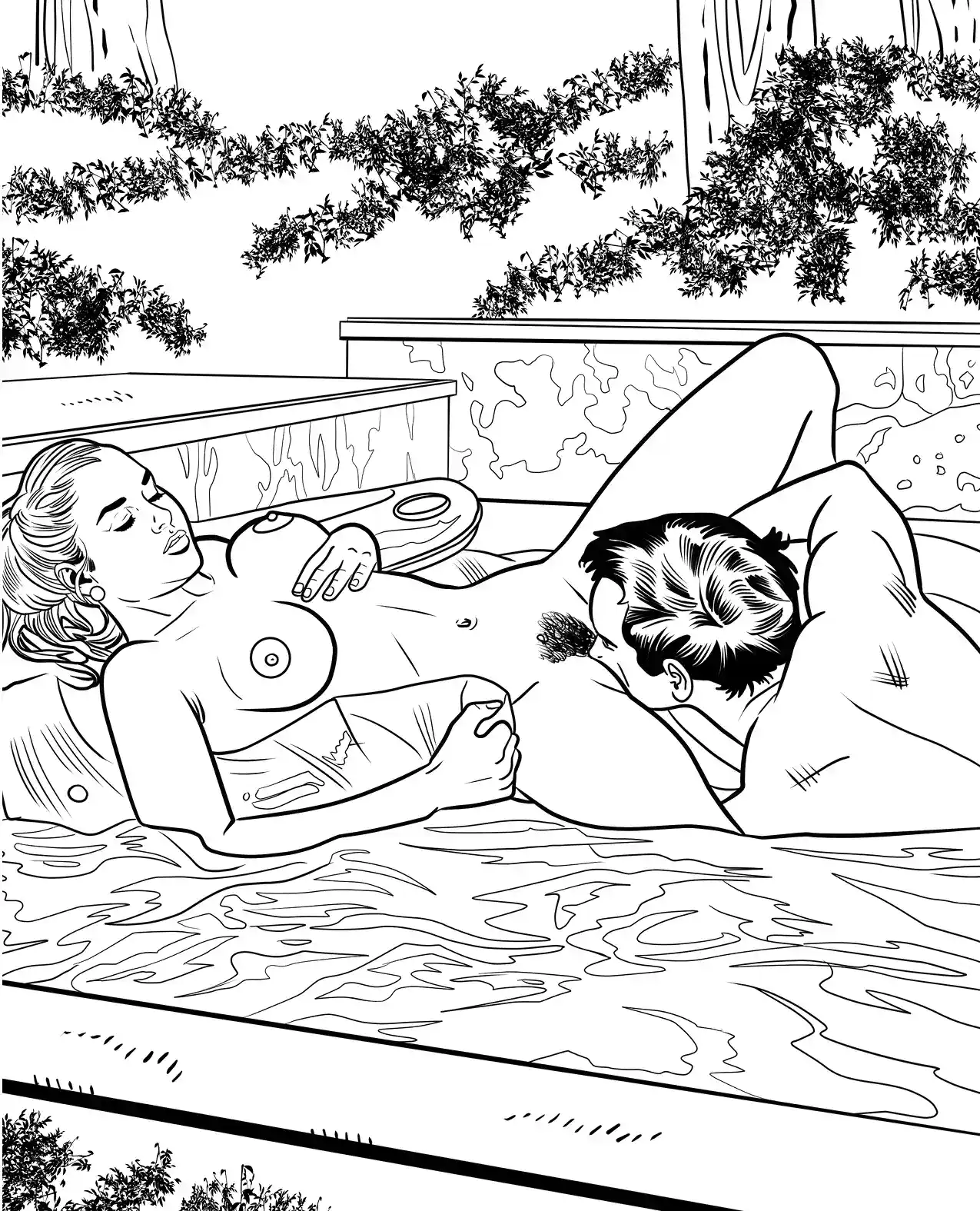 Wood Rocket The Oral Sex Coloring Book - Image 3