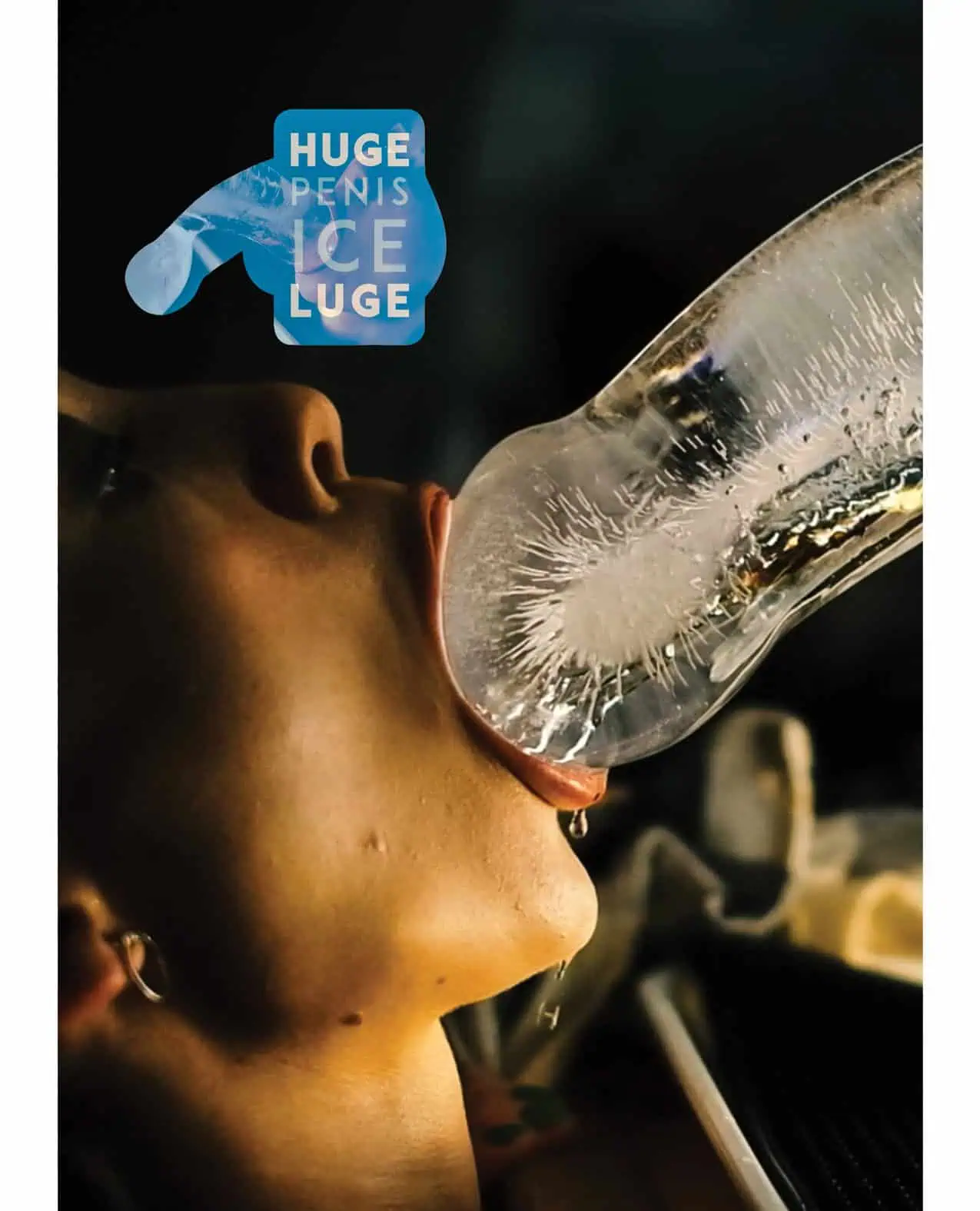 Shots Huge Penis Ice Luge Freeze - Image 3