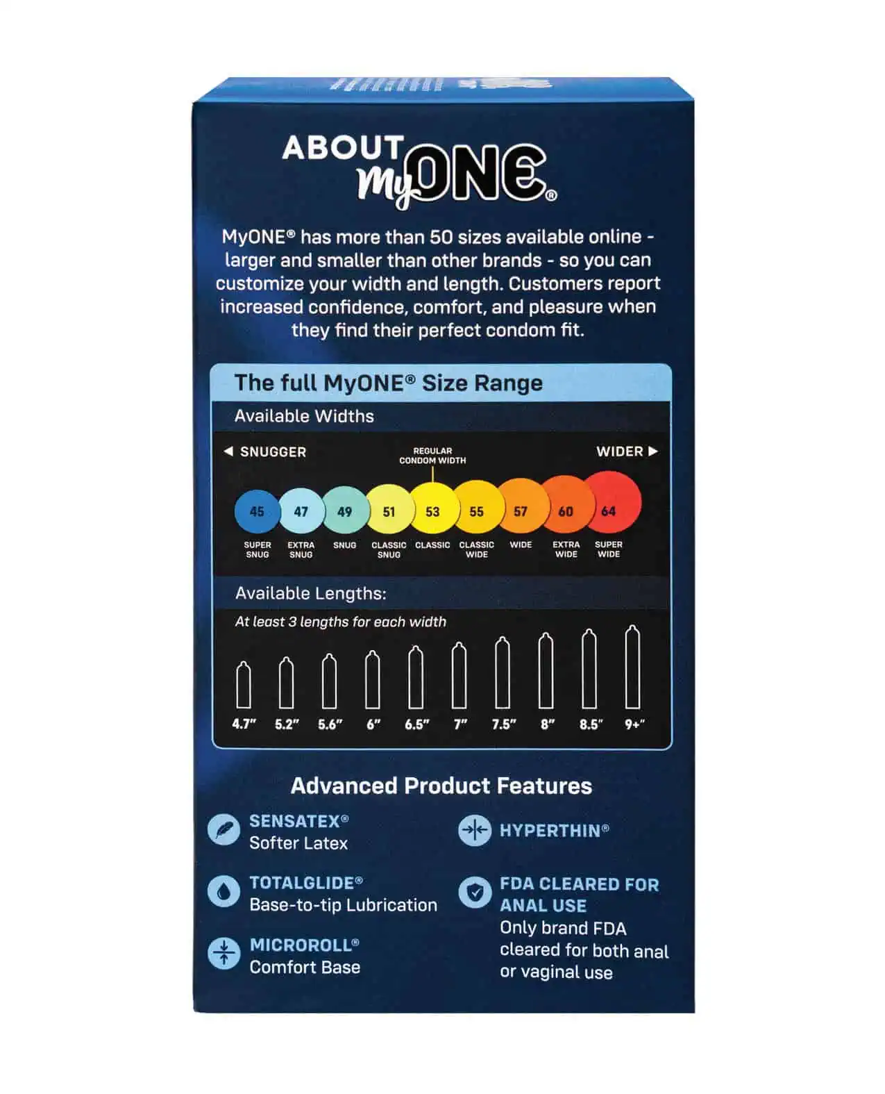 My One Super Snug Condoms - Pack of 10 - Image 3