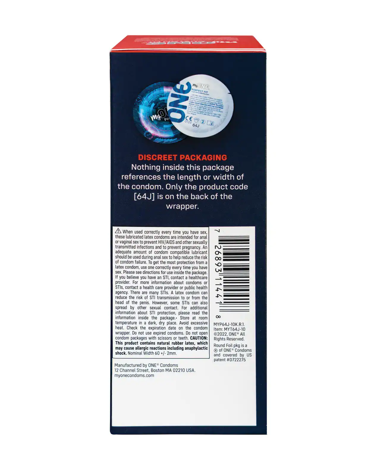 My One Super Wide Condoms - Pack of 10 - Image 4