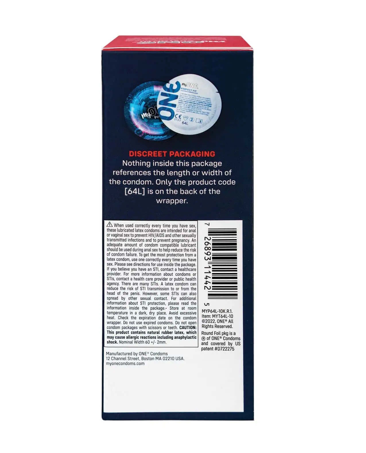 My One Super Wide & Long Condoms - Pack of 10 - Image 4