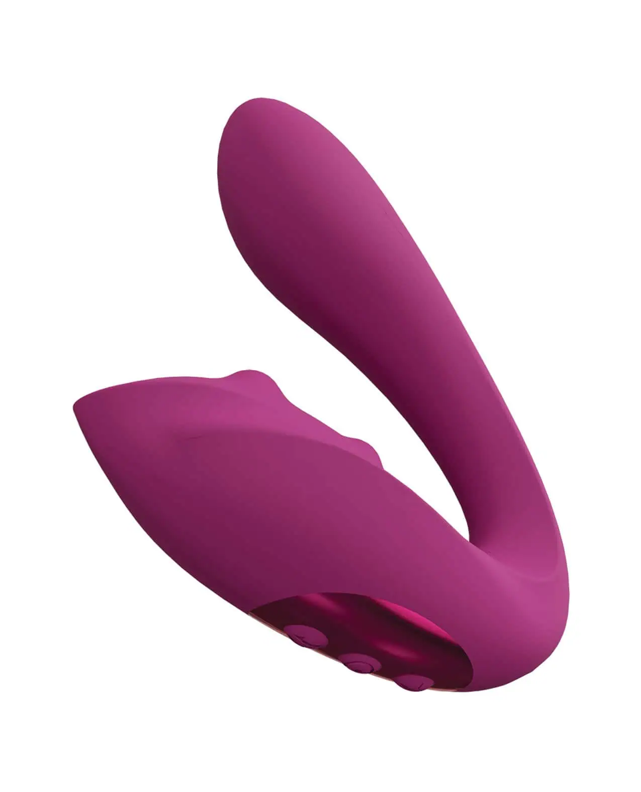Shots Yuki Dual Action G-Spot Vibrator w/Massaging Beads - Pink - Image 2