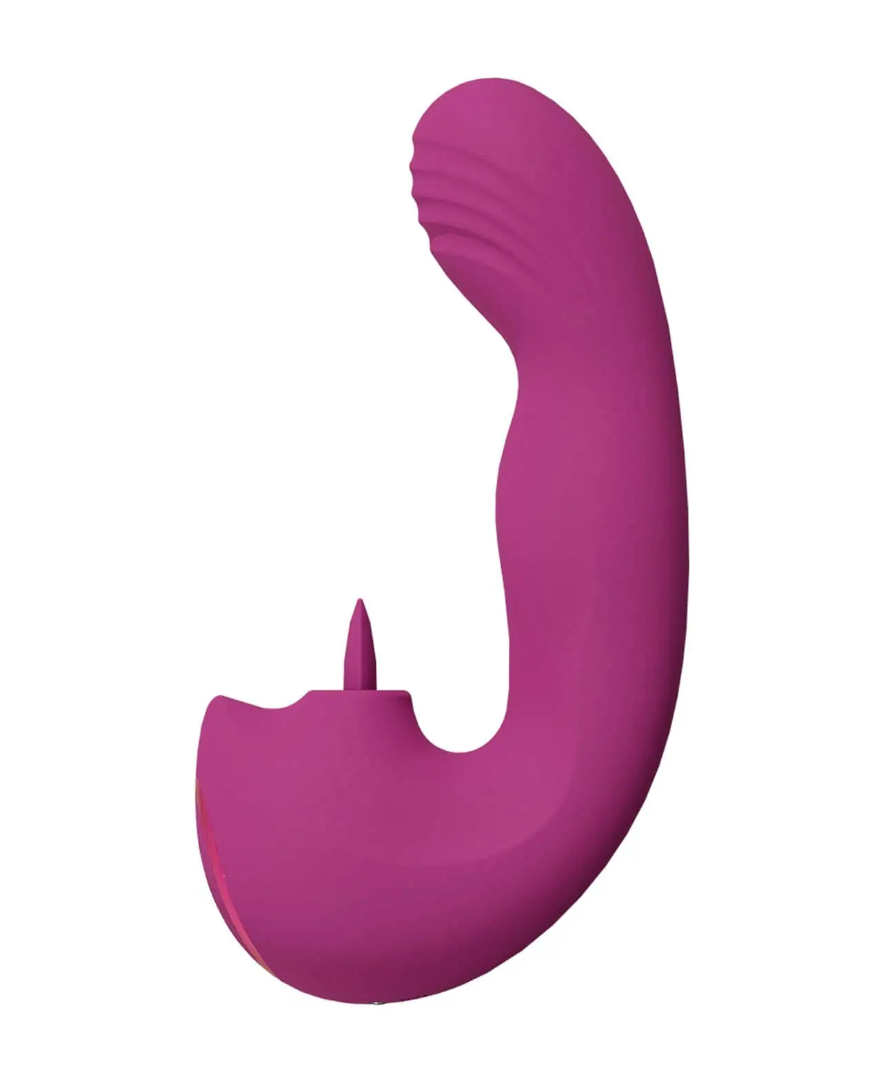 Shots Yumi Triple Action G-Spot Vibrator & Stimulator - Pink - Image 4