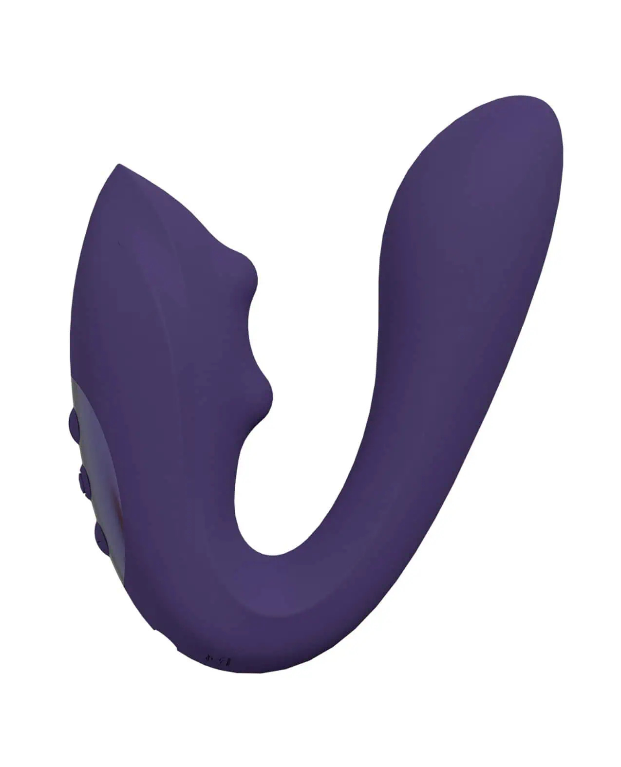 Shots Yuki Dual Action G-Spot Vibrator w/Massaging Beads - Purple - Image 4