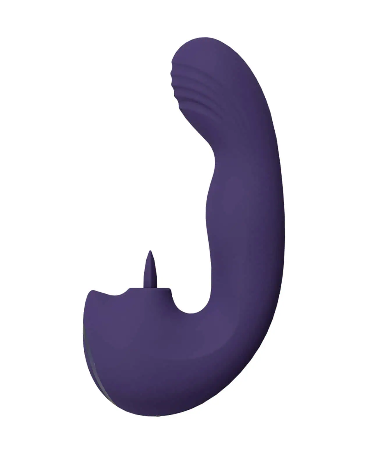 Shots Yumi Triple Action G-Spot Vibrator & Stimulator - Purple - Image 4