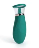 Scioness Sucking and Licking Clitoral Stimulator - Green - Image 1