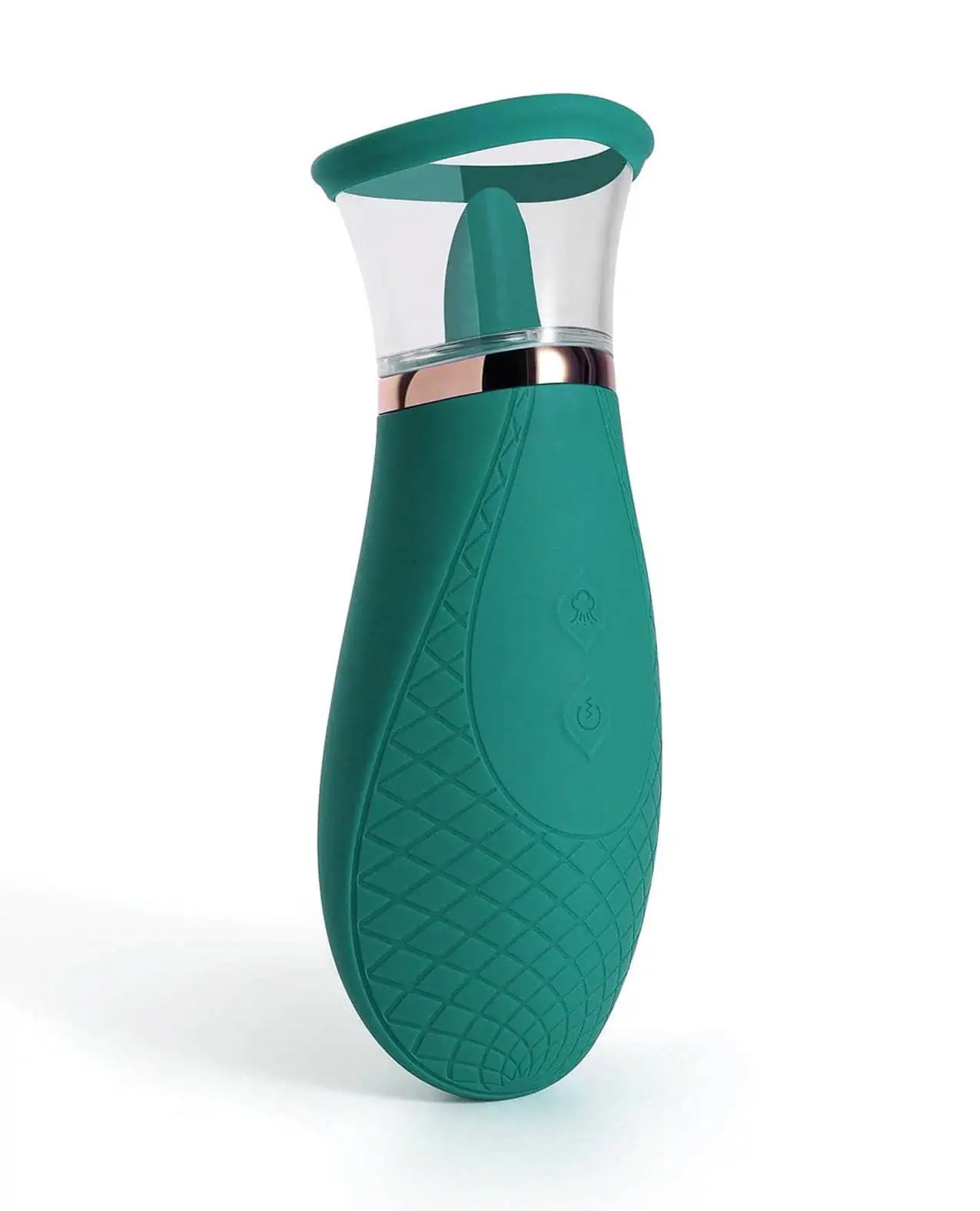 Scioness Sucking and Licking Clitoral Stimulator - Green - Featured Image