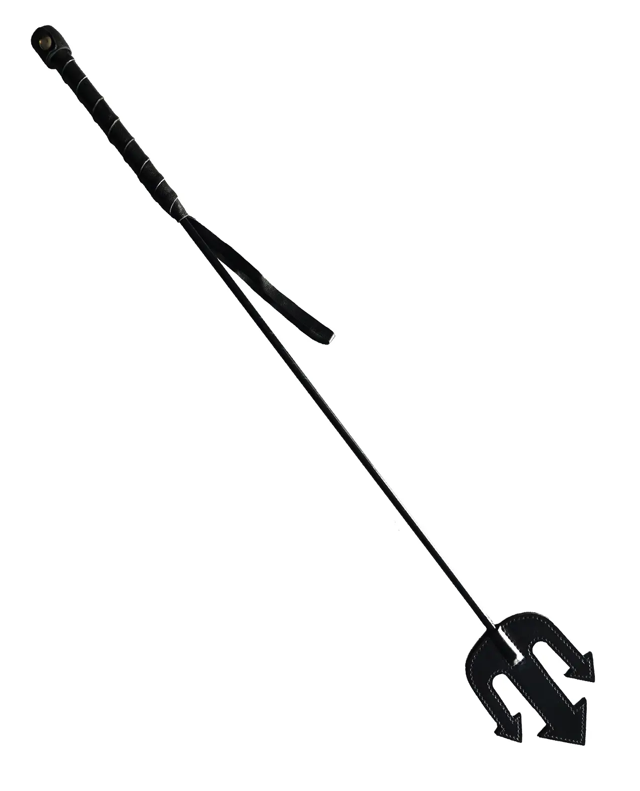 Rouge Devil Riding Crop - Black - Image 2