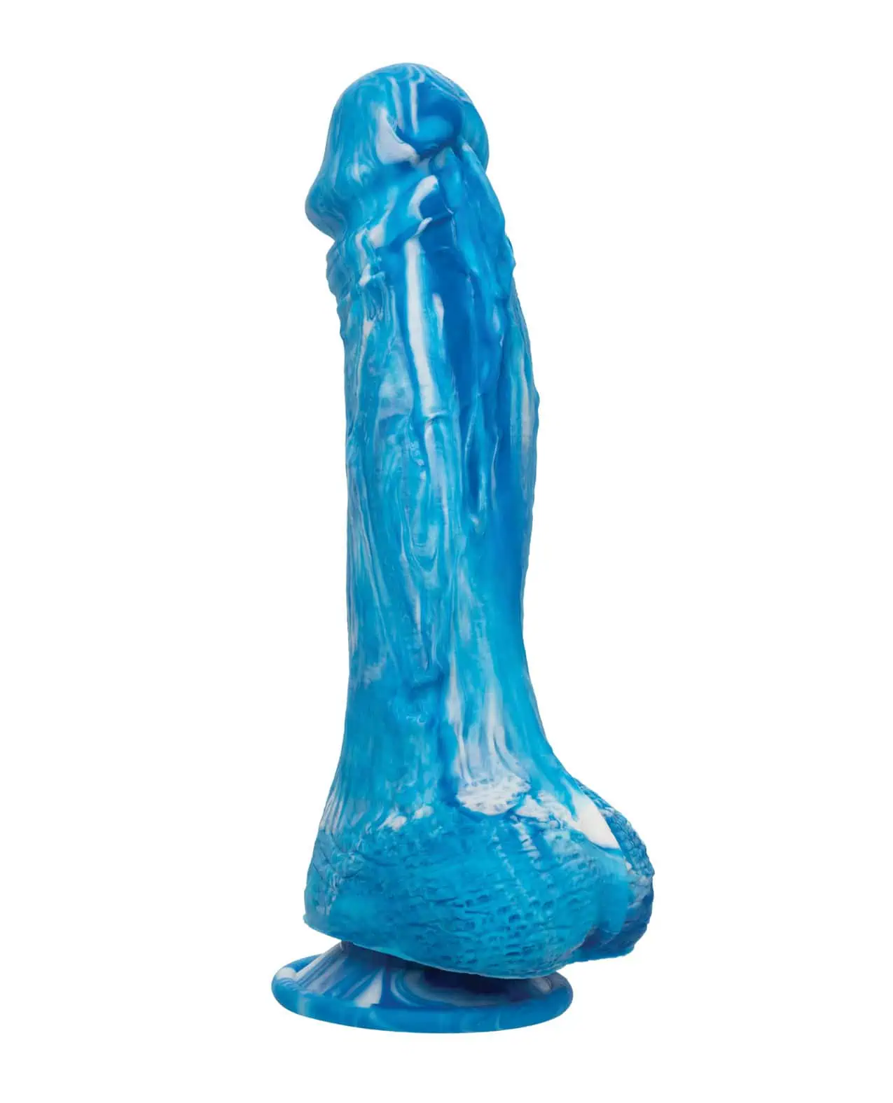 Twisted Love Twisted Silicone Dong - Blue - Image 2