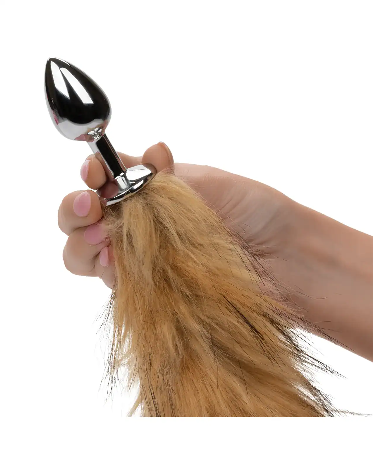 Running Wild Brown Tail Metallic Anal Probe - Image 2