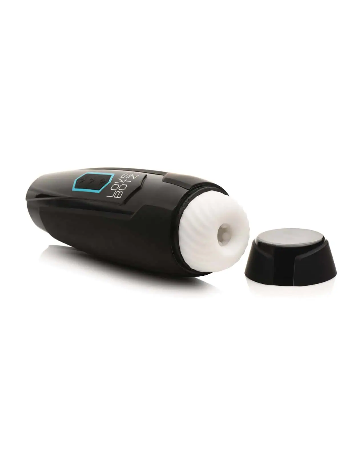 LoveBotz The Milker Max 14X Thrusting & Vibrating Masturbator - Black - Image 3
