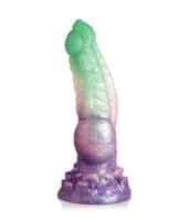 Creature Cocks Aqua Phoenix Silicone Dildo - Multi Color - Image 2