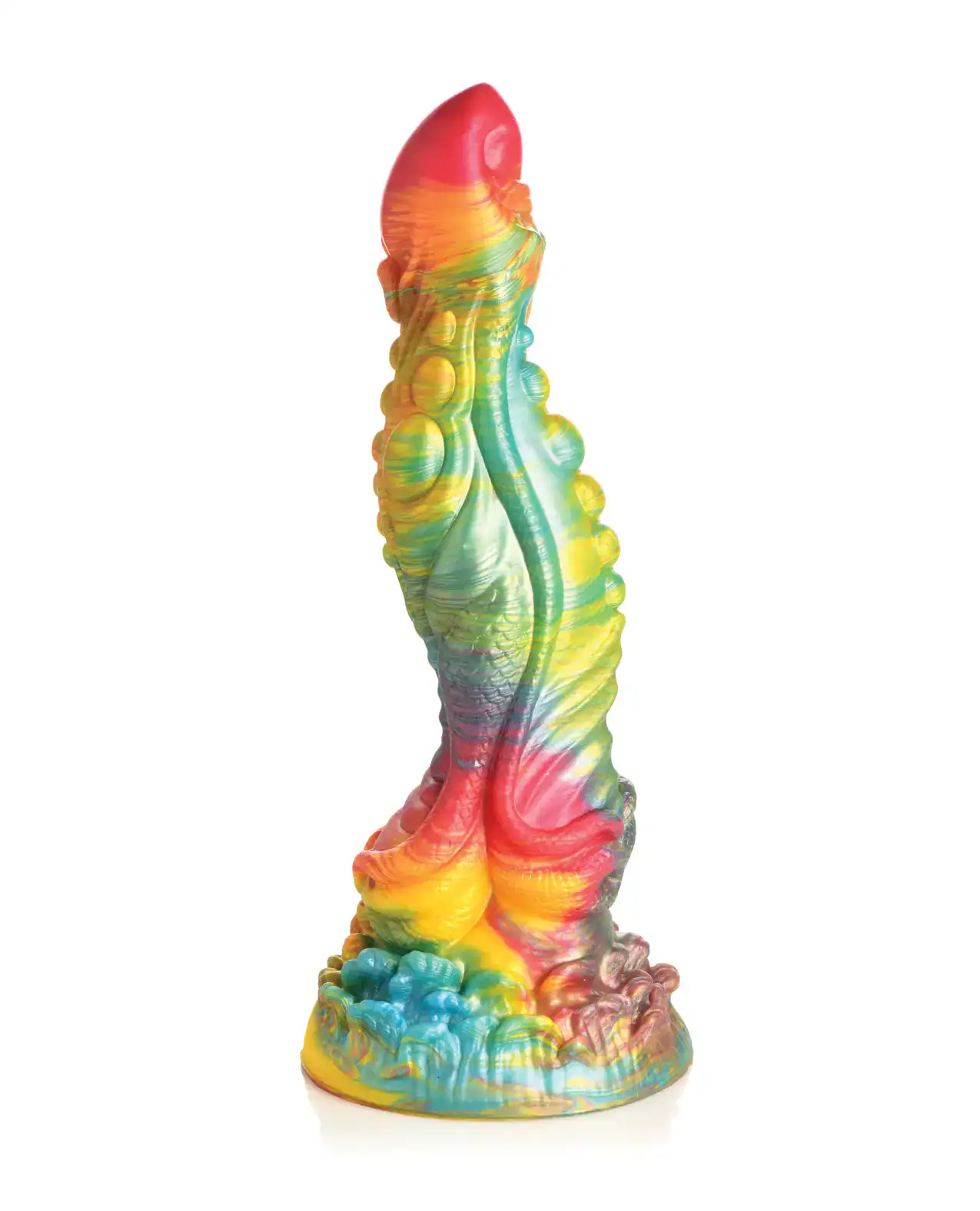 Creature Cocks Majestic Merman Silicone Dildo - Multi Color - Image 2