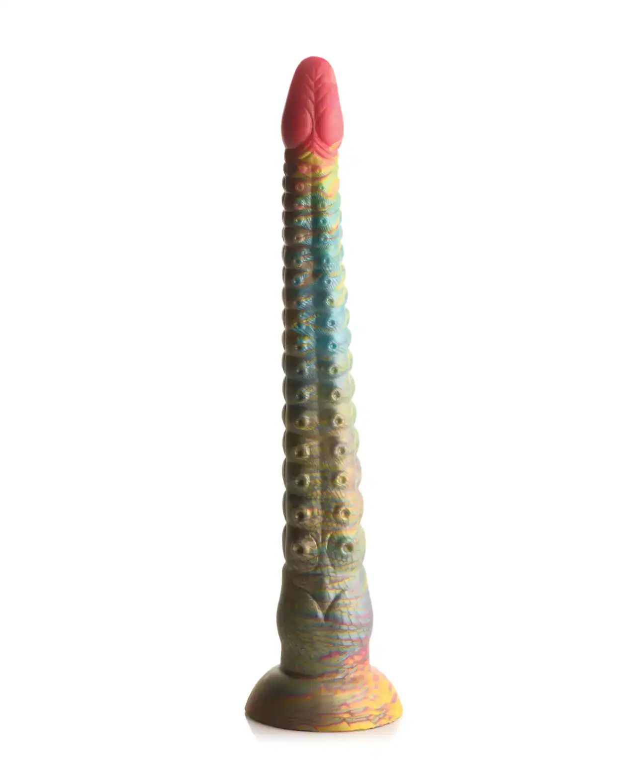 Creature Cocks Tentacle Dick Silicone Dildo - Multi Color - Image 2