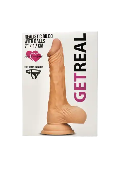 GETREAL Realistic Dildo With Balls 7