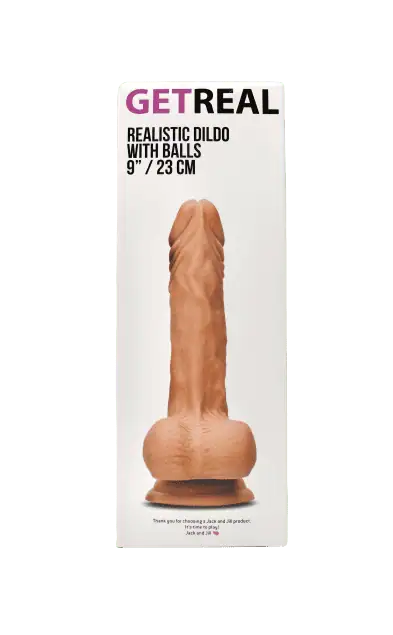 GETREAL Realistic Dildo With Balls 9