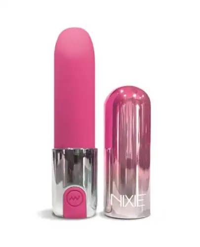 Nixie Smooch Rechargeable Lipstick Vibrator – Pink Ombre