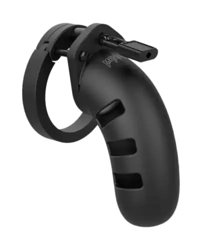 Shots Man Cage Chastity 4.5″ Cock Cage Model 21 – Black