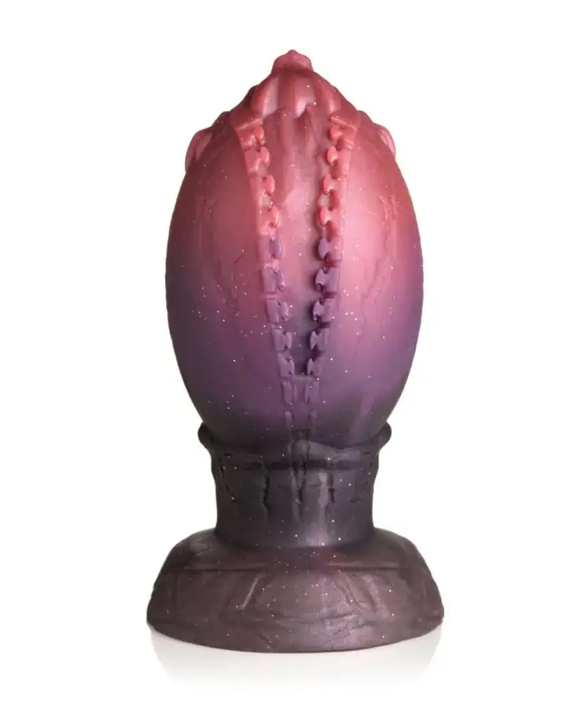 Creature Cocks Dragon Hatch Silicone Egg – XL – Multi Color