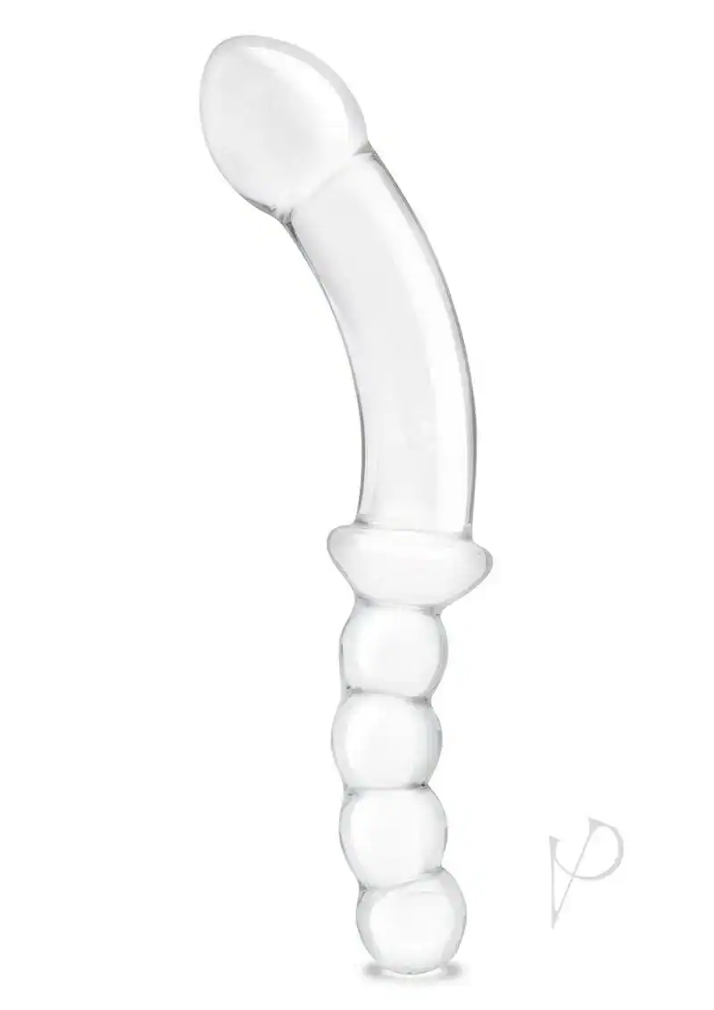 Girthy Glass Double Sided Anal Beads 12.5″
