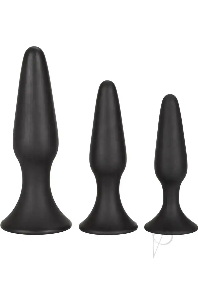 Silicone Anal Trainer Kit – Black