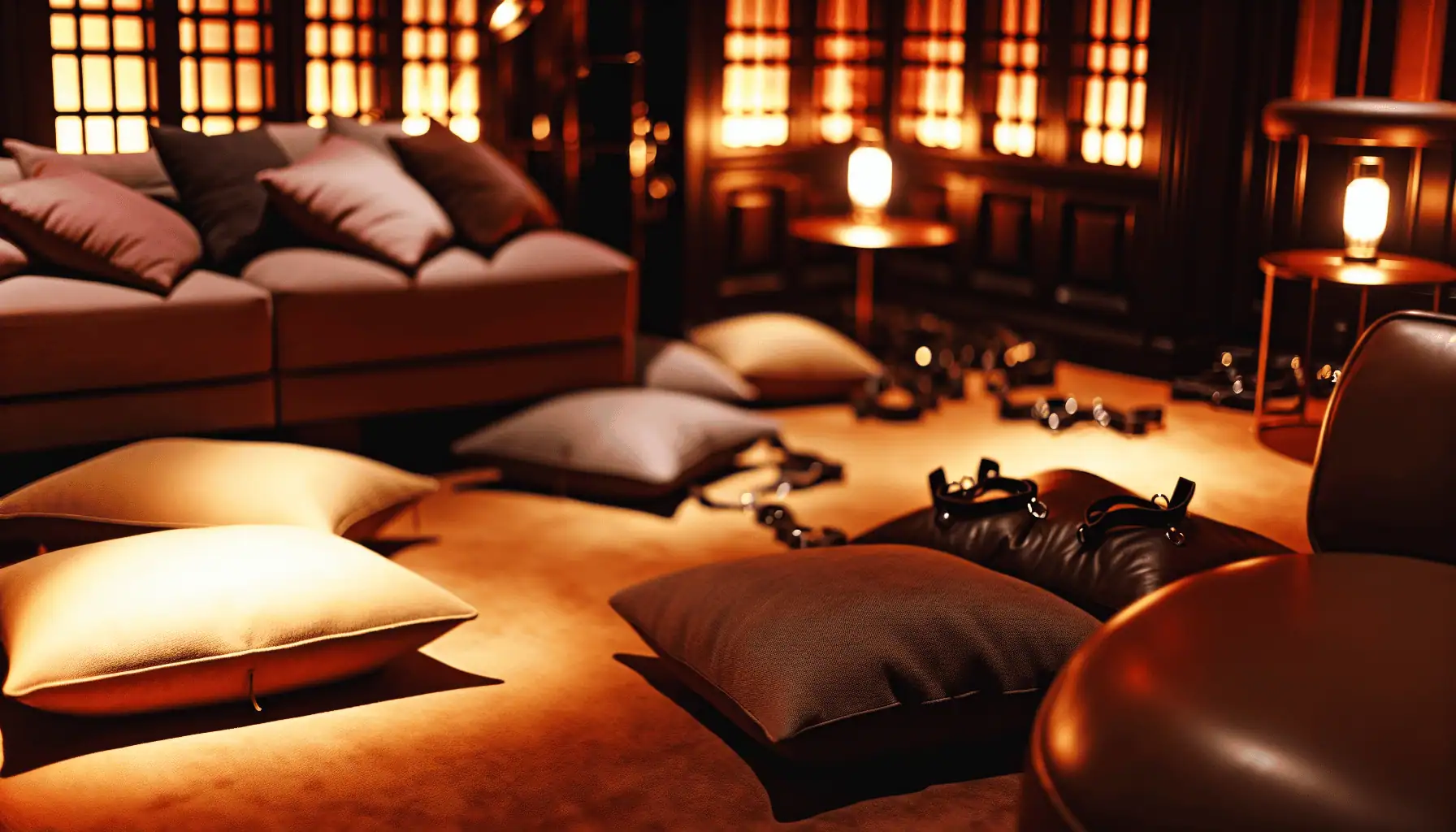 Creating a private and comfortable environment for bondage