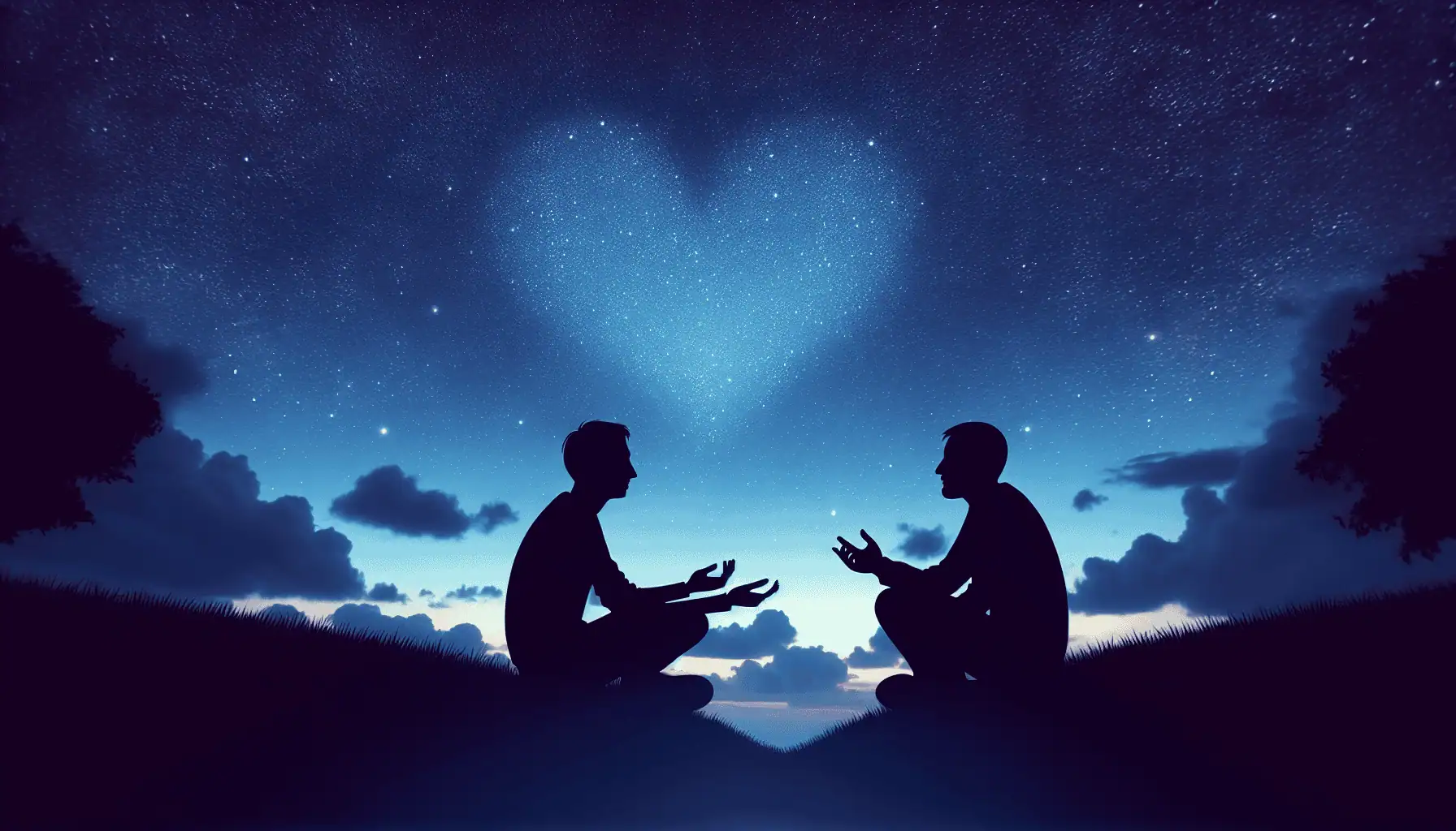 Illustration of a harmonious partnership with trust and effective communication