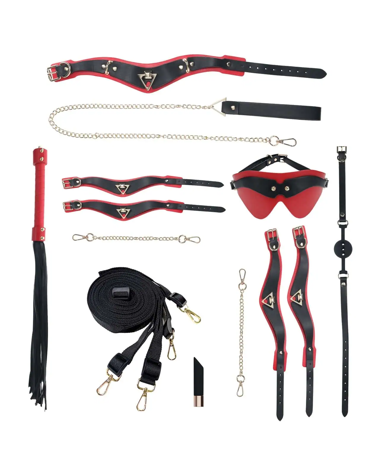 Shots Ouch Milan Collection Bondage Kit w/Bag