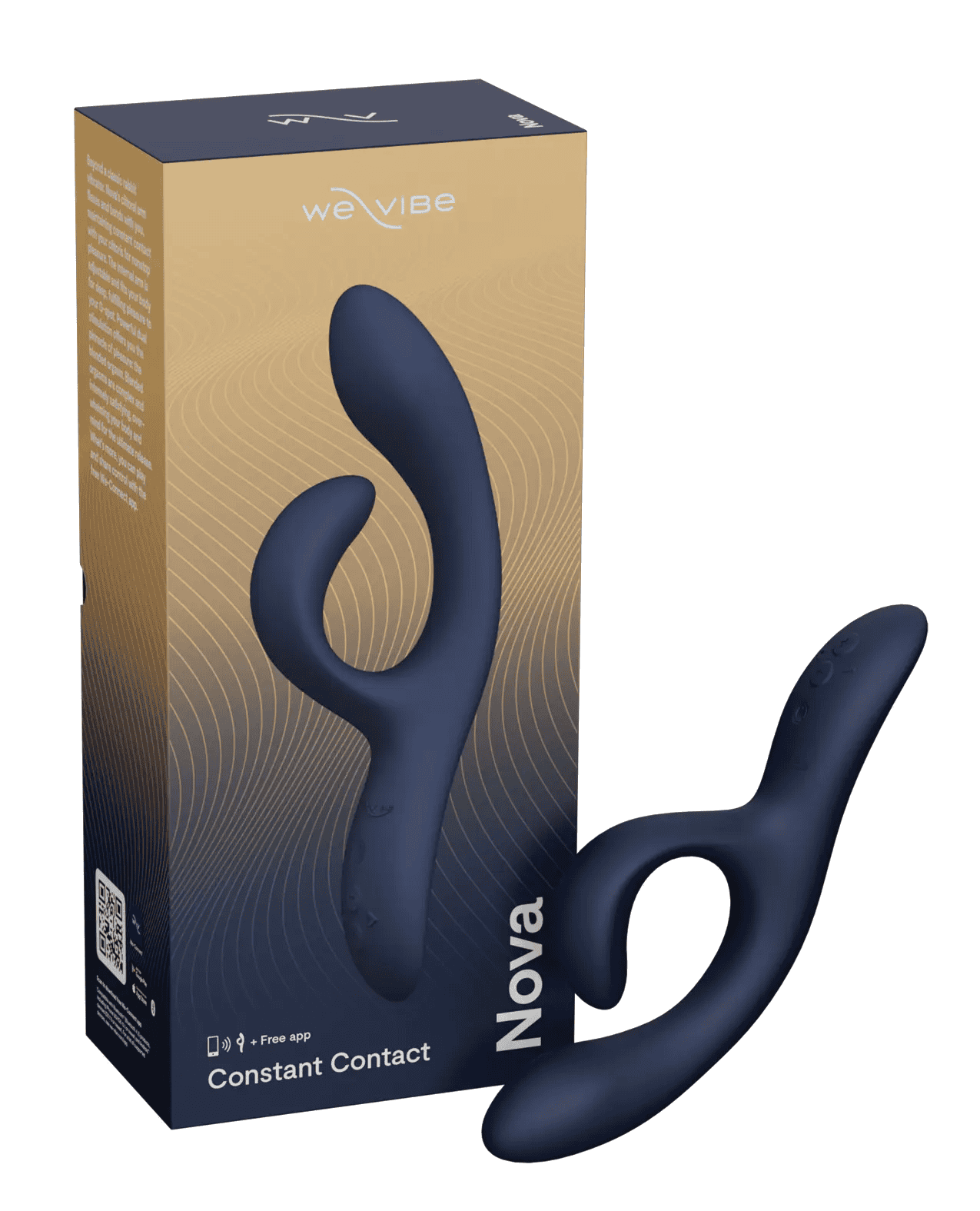 We-Vibe Nova 2 Flexible Rabbit – Midnight Blue