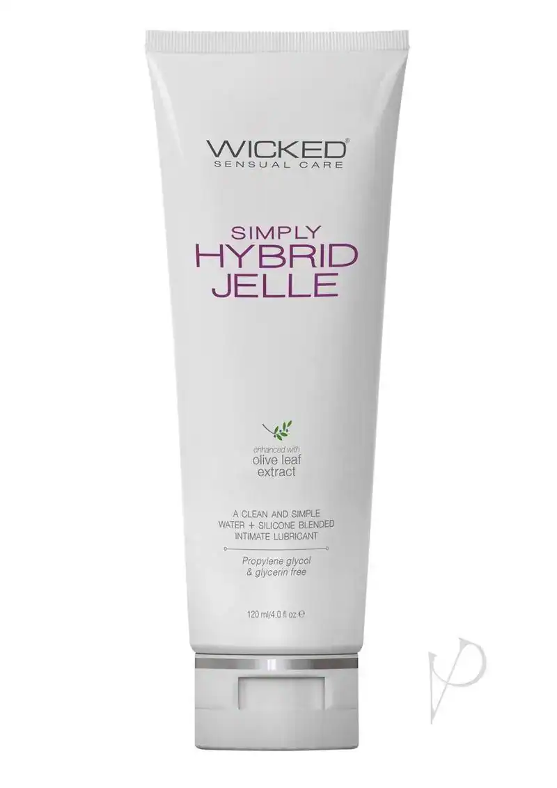Wicked Sensual Care Simply Hybrid Jelle Lubricant – 4 oz