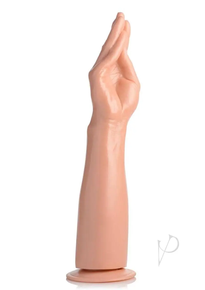 Master Series The Fister Hand and Forearm 15in Dildo - Vanilla - Image 3
