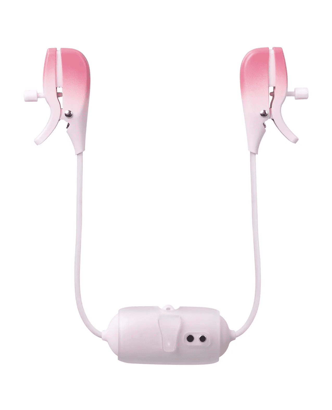 Lovense Gemini Vibrating Nipple Clamps – Pink