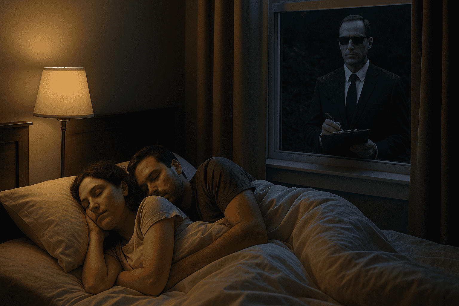 Goverment Agent making sure couple is behaving moral 