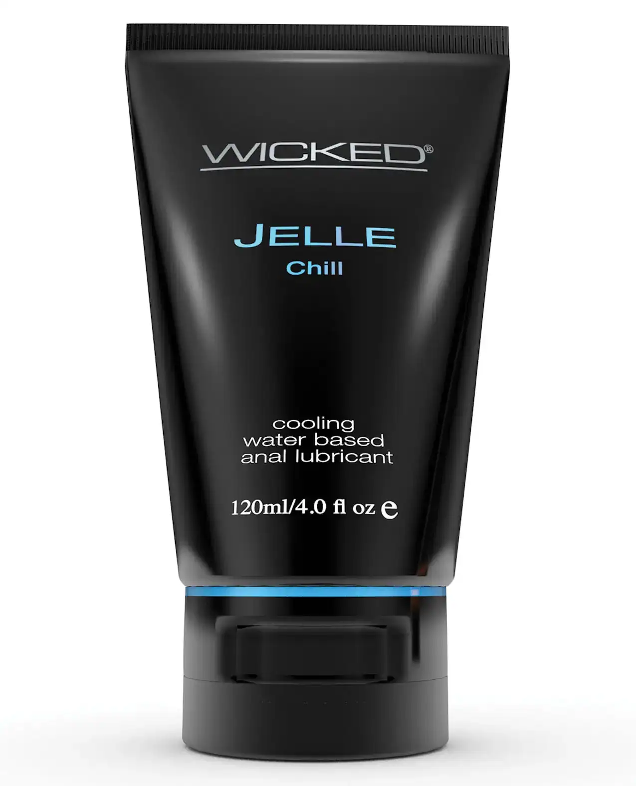Wicked Sensual Care Jelle Cooling Water Based Anal Gel Lubricant – 4 oz