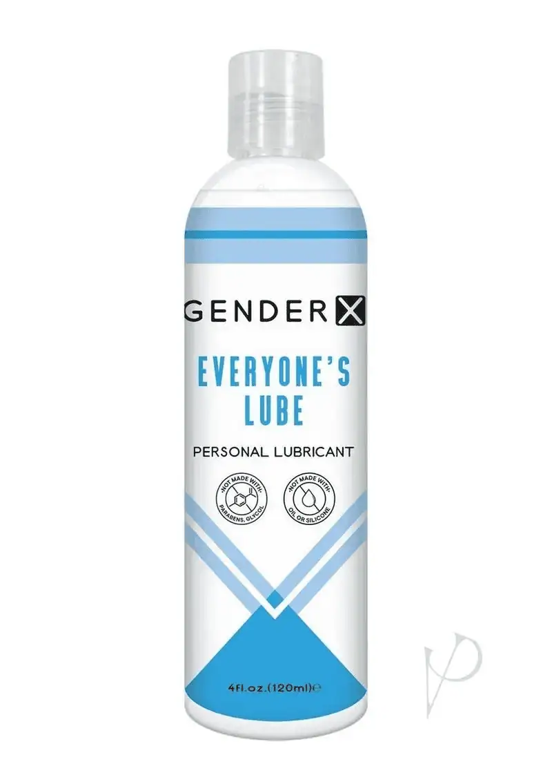 Gender X Everyone`s Lube Water Based Lubricant 4oz