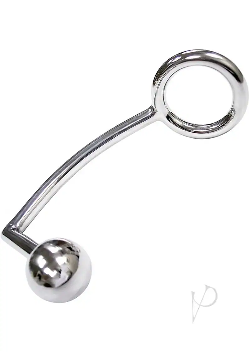 Rouge Stainless Steel Cock Ring with Anal Probe 133680