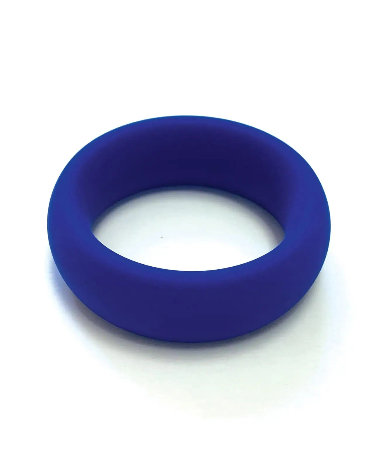 Spartacus 1.5″ Wide Silicone Donut Ring – Blue