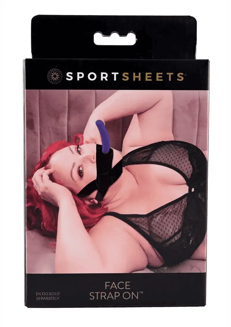 Face Adjustable Strap-On – Black