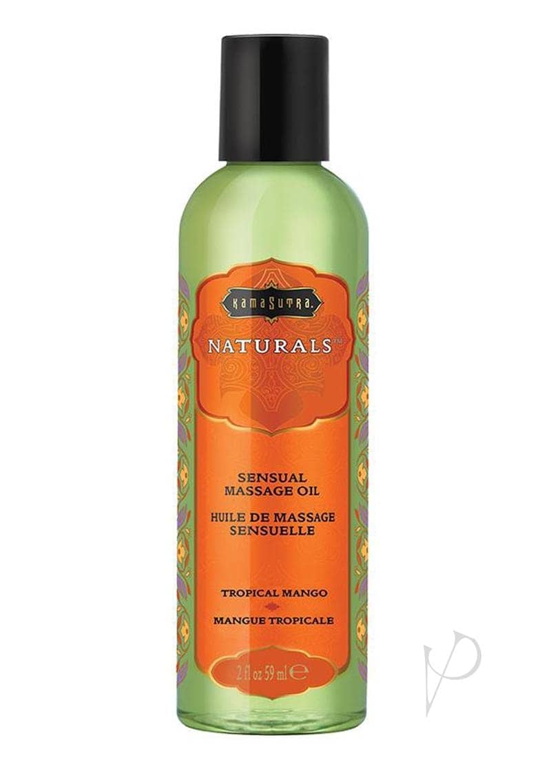 Kama Sutra Naturals Massage Oil – 2 oz Tropical Mango