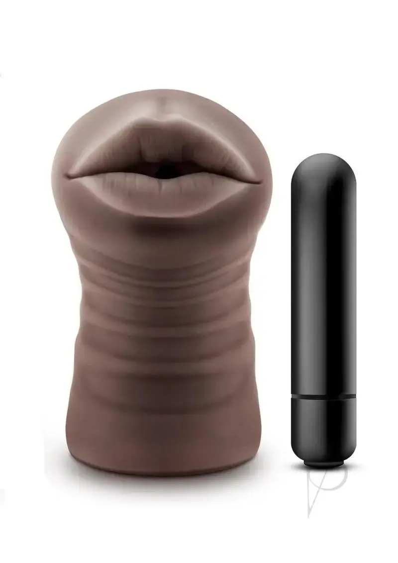 Enlust Krystal Vibe Stroker – Brown