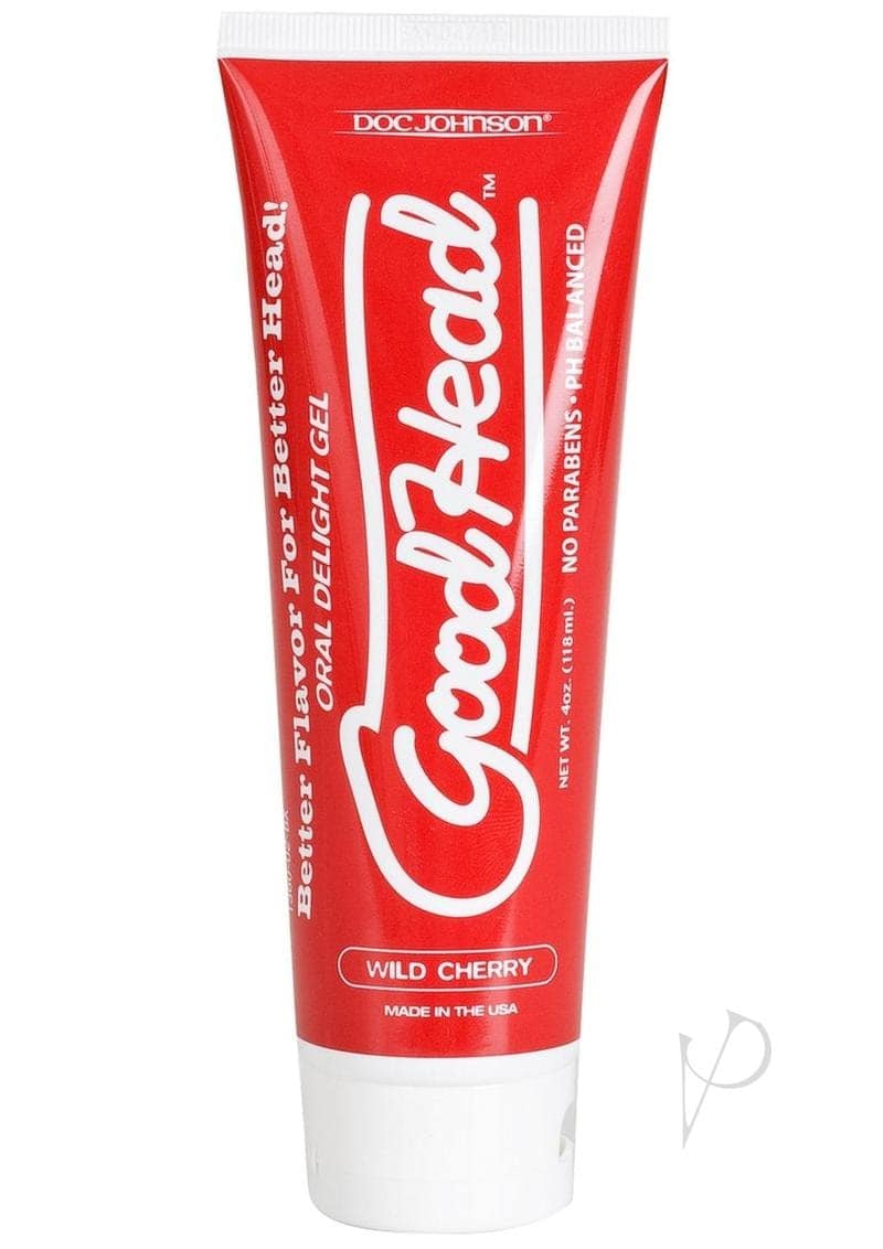 Good Head Oral Gel – 4 oz Wild Cherry