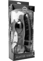 Primal Inflatable 8.5in Dildo - Black - Image 1