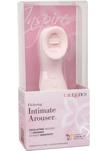 Inspire Flickering Rechargeable Clitoral Stimulation - Pink