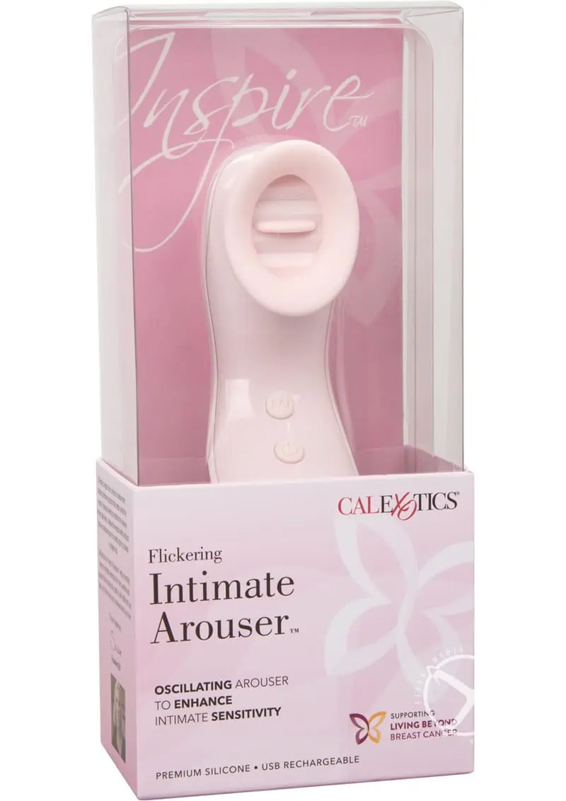 Inspire Flickering Rechargeable Clitoral Stimulation - Pink - Featured Image