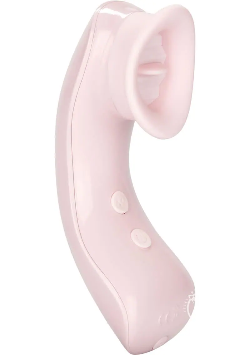 Inspire Flickering Rechargeable Clitoral Stimulation - Pink - Image 2