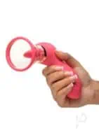 Lickgasm Plump Pleasure Licking And Sucking Rechargeable Silicone Clitoral Stimulator - Pink - Image 4