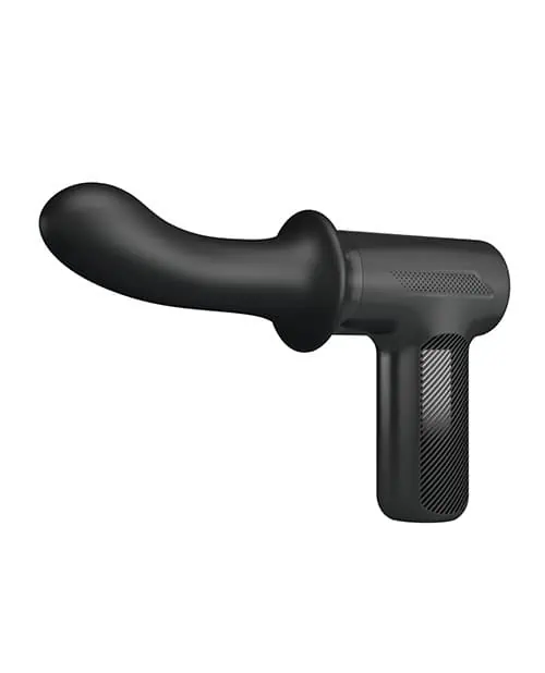 Pretty Love DJ Doctor Thrusting Gun Massager - Black - Image 2