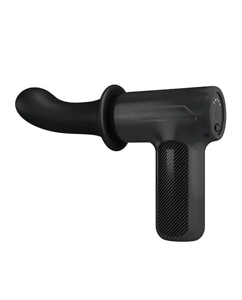 Pretty Love DJ Doctor Thrusting Gun Massager - Black - Image 3